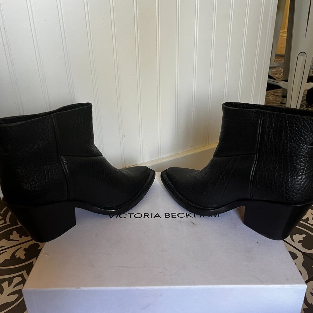 NWOT Acne Studios Donna Western Cowboy Ankle Boot - Picture 9 of 9